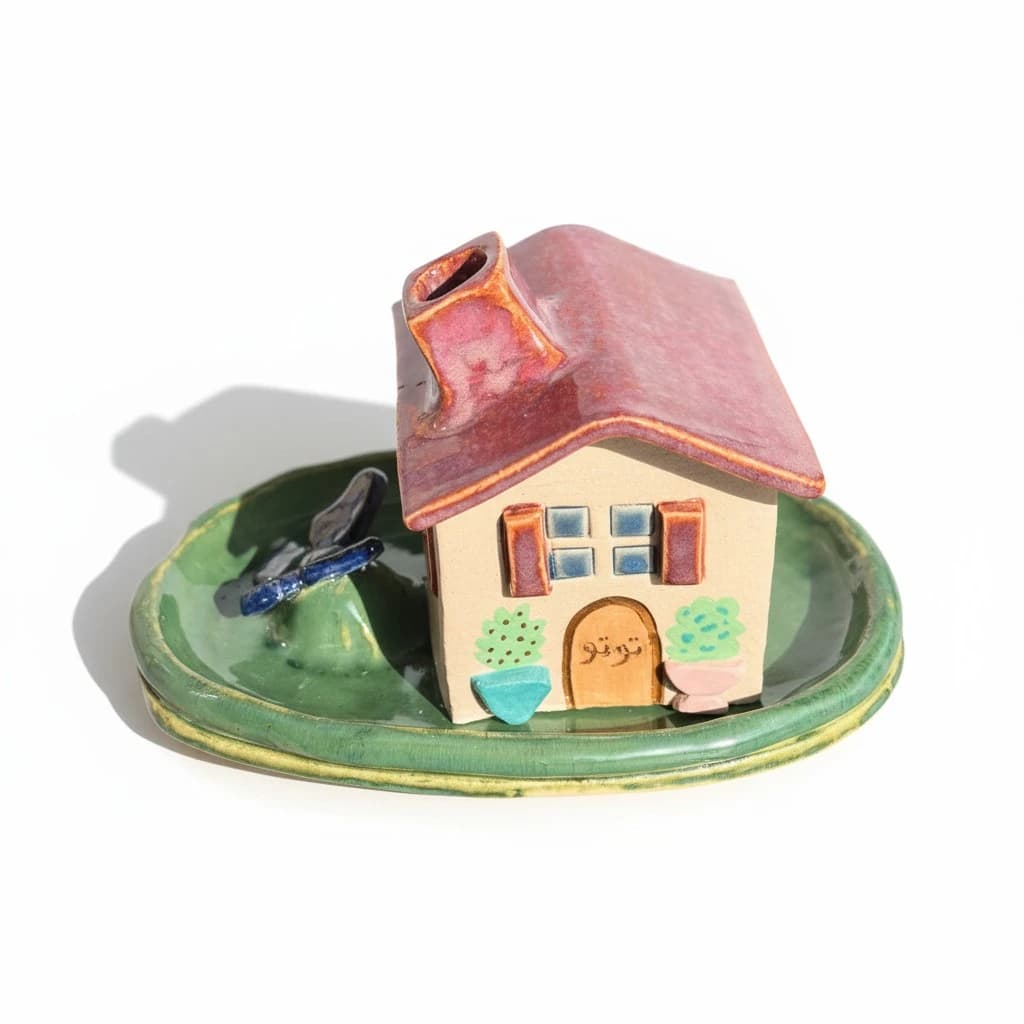 كوخ مصنوع يدوياً