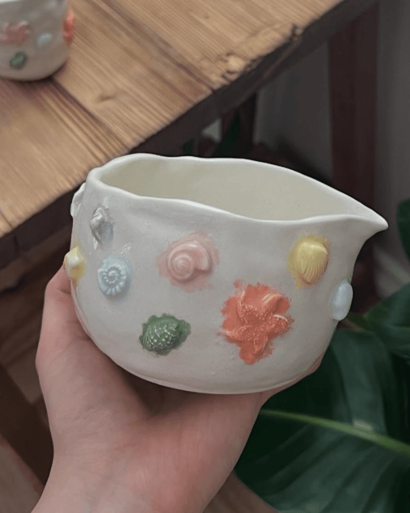 صورة وعاء ماتشا الأصداف - ساره بوتري