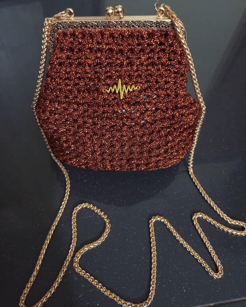 صورة شنطة كروشيه من براند لوميرا - لوميرا