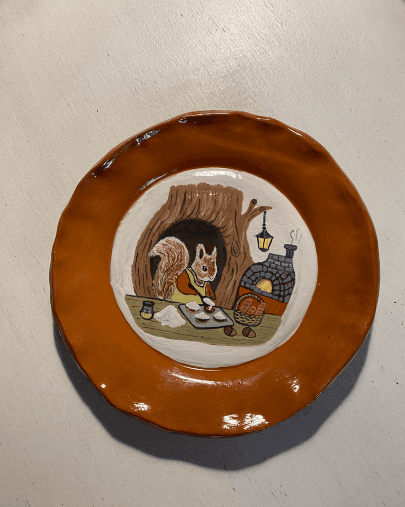 صحن من متجر معمل الكوب الفخاري