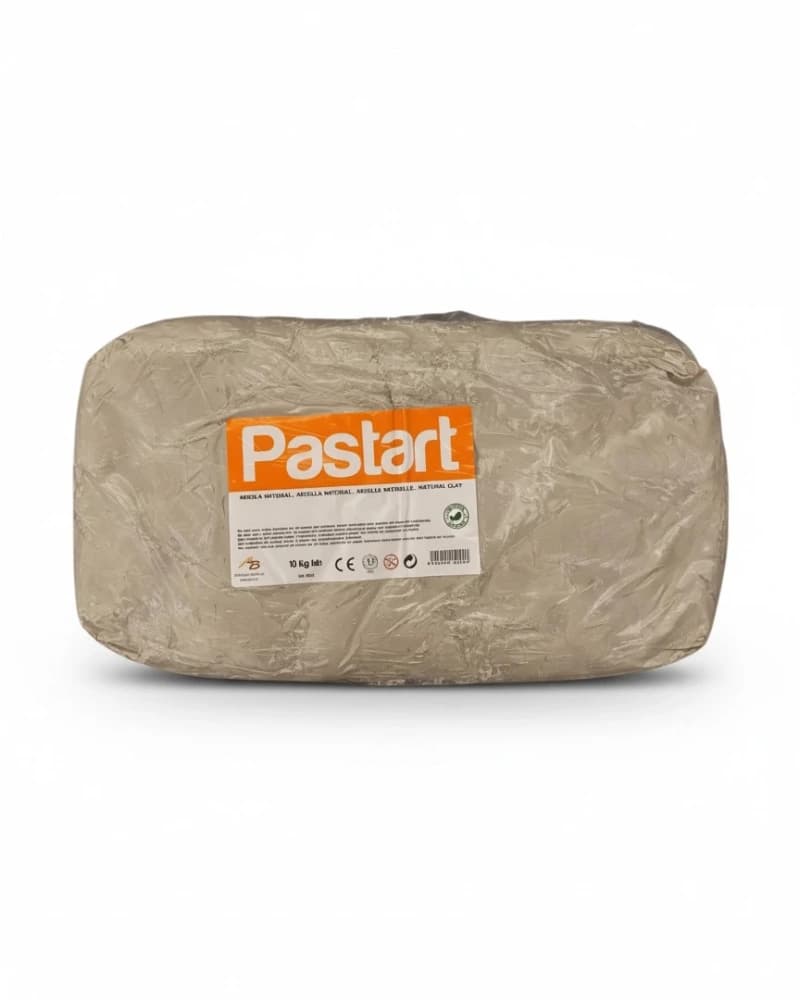 طين تشكيل طبيعي Pastart أبيض 10 كجم من متجر بـــروع للأدوات