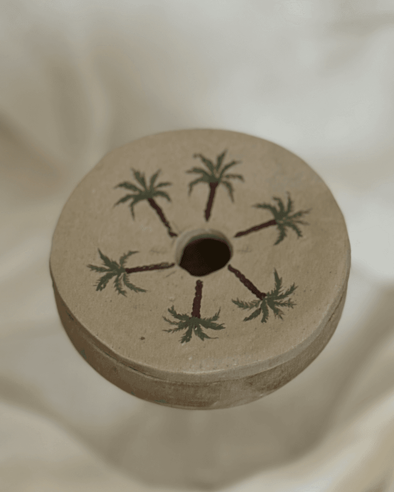 مبخرة نخيل باللون الأشقر من متجر متجر مونـ