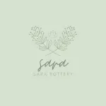 ..🤍🤍🪴Sara pottery logo
